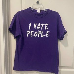 "I HATE PEOPLE" T-shirt